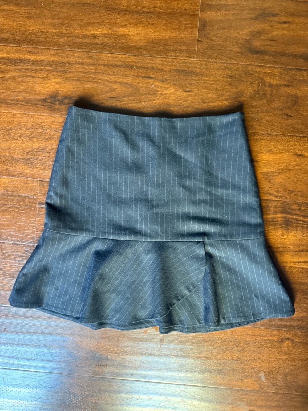 Zara Woman Mini Skirt Pinstripe size small